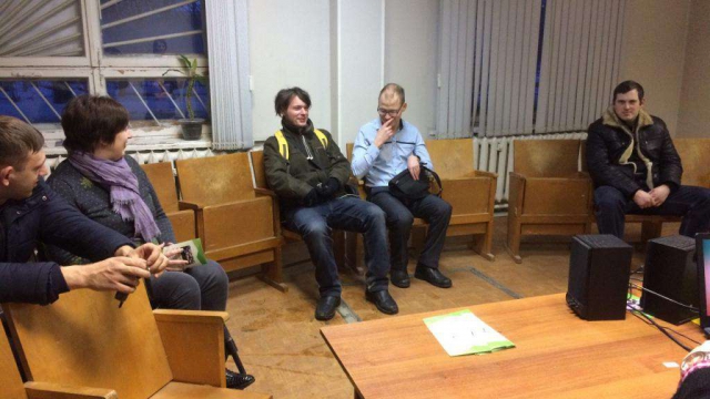 Встреча активных и молодых.