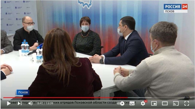 Михаил Ведерников подписал с Мариной Борисенковой соглашение о взаимодействии c реготделением общества инвалидов