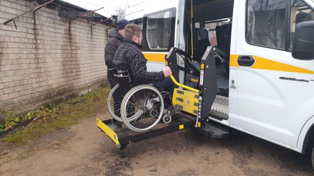 Адаптированный транспорт для перевозки спортсменов с инвалидностью