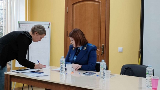 Встреча с сотрудниками Прокуратуры города Пскова
