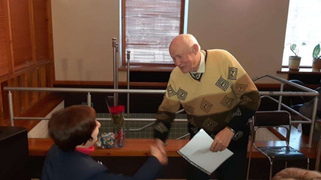 «Литературную беседку» открыло Всероссийское общество инвалидов в Пскове